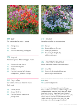 A Year Full of Pots: Container Flowers for All Seasons