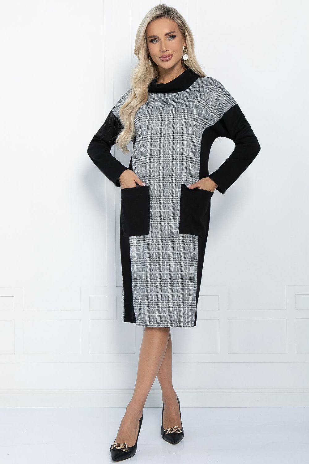 Платье Брэтта (светло-серое) П11355 LT Collection