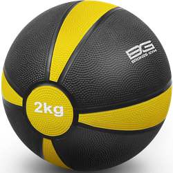 Медбол резиновый BRONZE GYM, 2 кг.