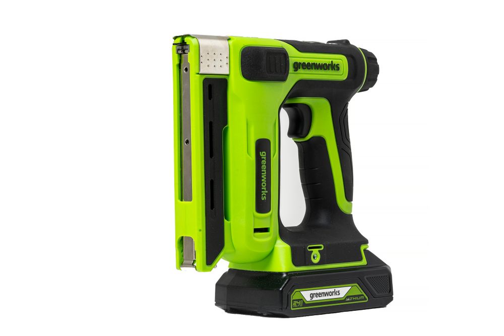 Аккумуляторный степлер Greenworks, G24CS10,3400107, 24v, без АКБ и ЗУ