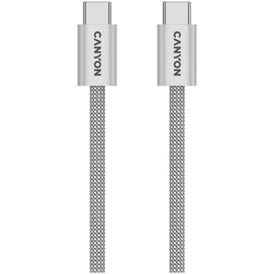 CANYON cable OnWire 60MG C-C 60W Magnet Braided 1m Light Grey