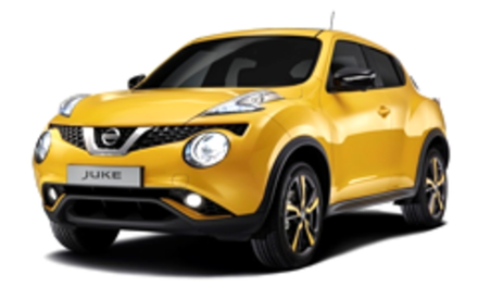 Багажник на крышу Nissan Juke 2010-2019 за дверной проем