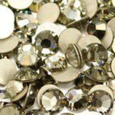 Swarovski Black Diamond ss5 - Стразы Сваровски для дизайна ногтей, 50шт/пакет