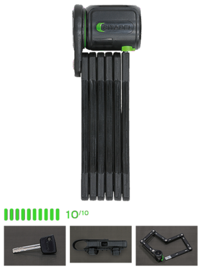 Складной замок CITADEL CF 85/K/B