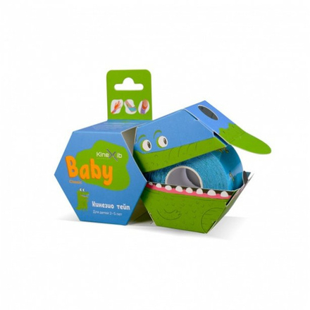 Аксессуары для тенниса Кинезиотейпы KINEXIB CLASSIC KIDS(Принт крокодил) .