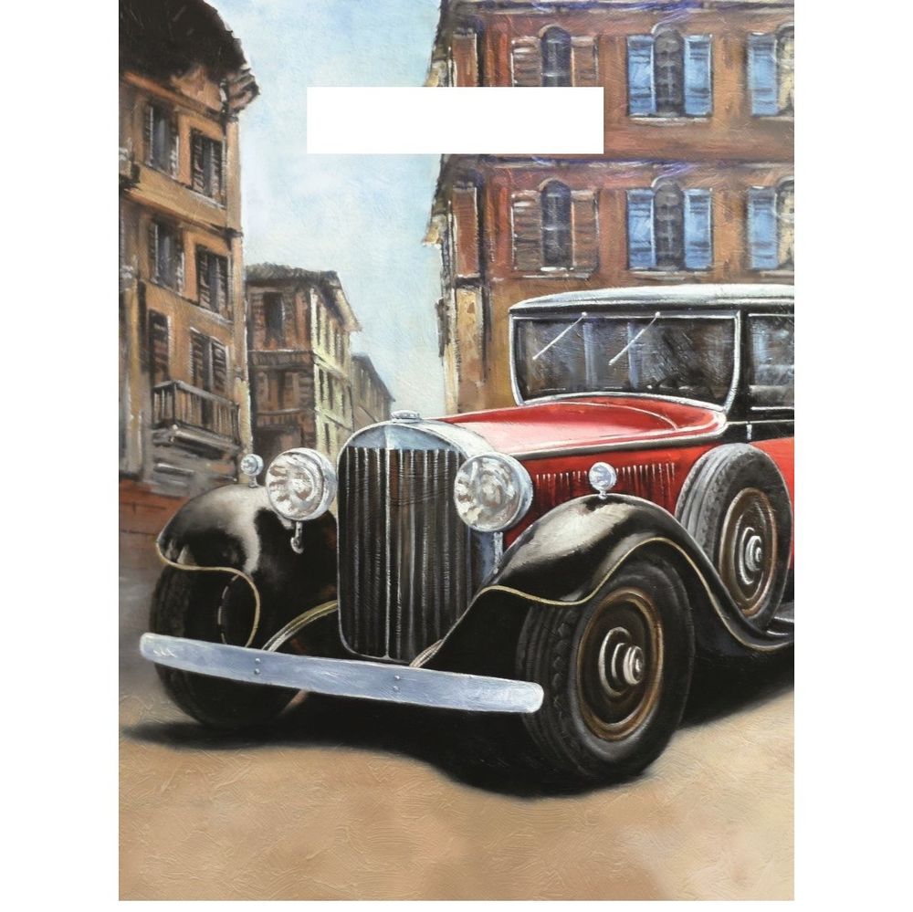 Пакет полиэтиленовый вырубной Миленд, 36,5*48 см,"Ретро авто"