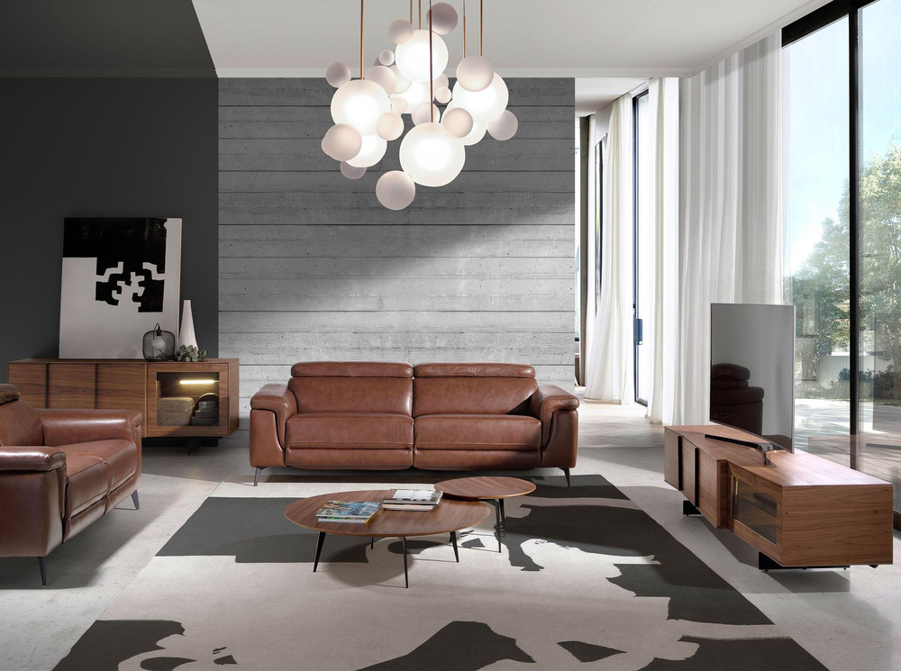 Тумба под ТВ MF2005TV /3219 из орехового дерева с подсветкой