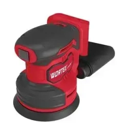 Эксцентриковая аккумуляторная шлифовальная машинка для авто, дерева, металла, пола, стен и потолков 125мм WORTEX COS 1218-1 E в кор. ALL1 SOLO (1333435)