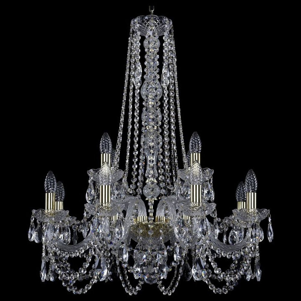 Подвесная люстра Bohemia Art Classic 11.11 11.11.8+4.240.h-80.Gd.Sp