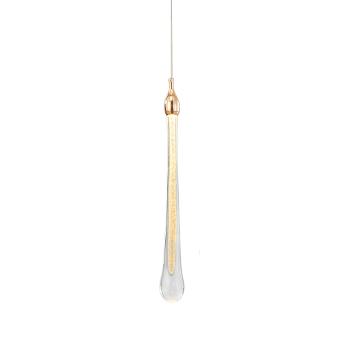 Подвесной светильник Teardrop 1 gold