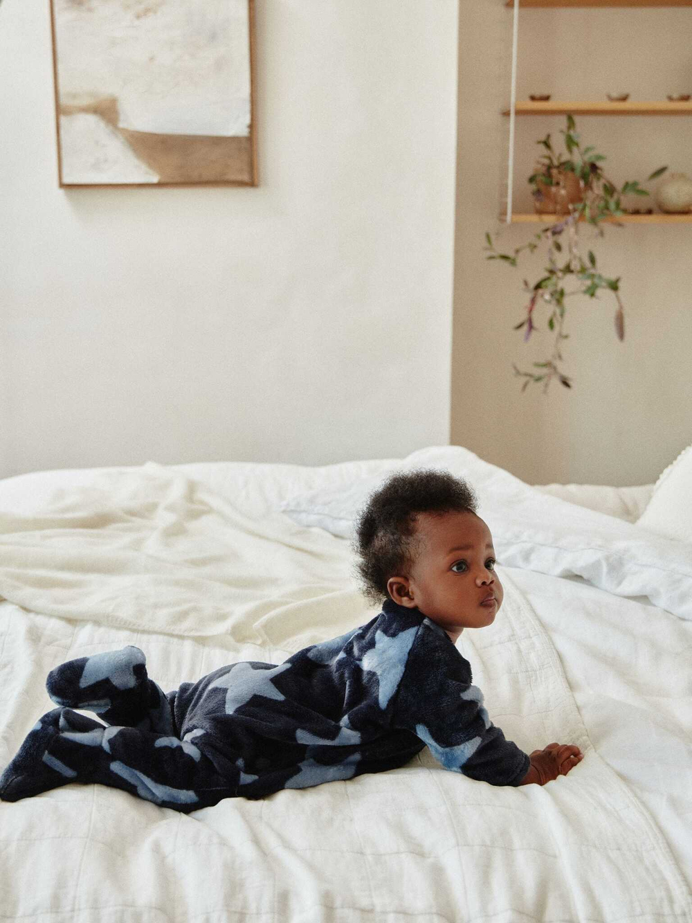 Комбинезон флисовый для малышей Next K79-475, Синий