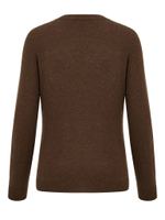 Джемпер шоколадного цвета