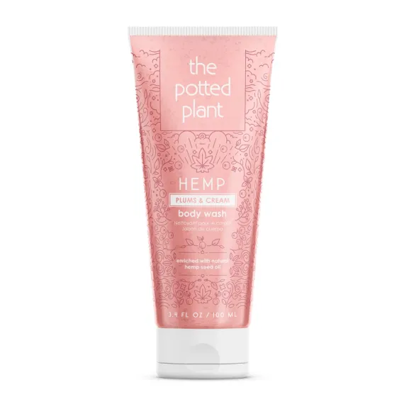 Увлажняющий гель для душа на основе органического масла семян конопли