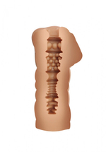 Мастурбатор-вагина закрытого типа Satisfaction Dumpling (Цвет: коричневый)