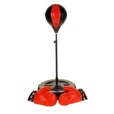 Набор для бокса (груша напольная, перчатки) коробка 777-777A