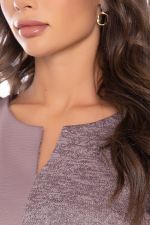 Платье комбинированное (беж) П8398 LT Collection