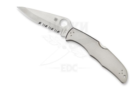 Складной нож Spyderco Endura 2 C10PS c клинком из стали VG-10, рукоять Stainless Steel