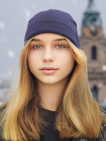 Шапка ТОКИО двойная хлопковая мягкая
