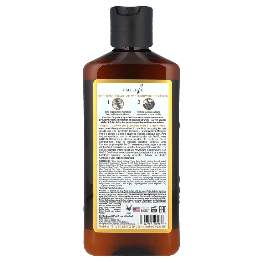 Petal Fresh, Hair ResQ®, биотиновый шампунь, для истонченных волос, 355 мл (12 жидк. Унций)