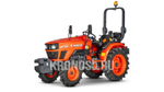 Трактор Kubota | Кубота EK1-261 9+3 (Kubota India) STD agri 6.00-12 / 8.3-20 (с ПСМ)