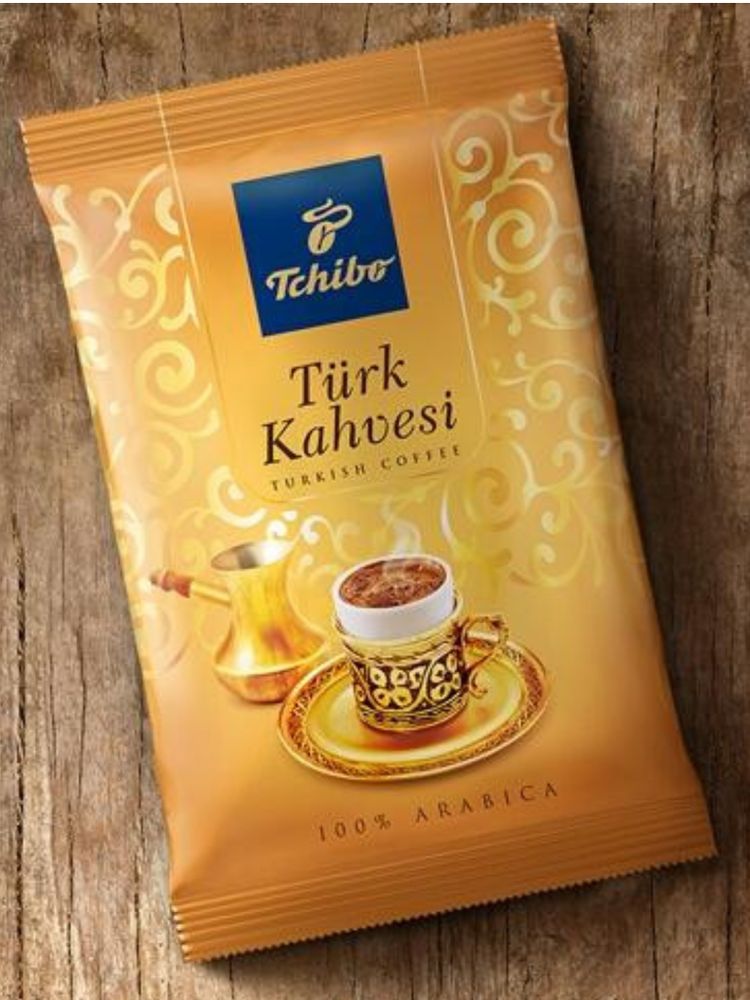 Кофе молотый турецкий Tchibo Turk Kahvesi 100 г x 4 шт