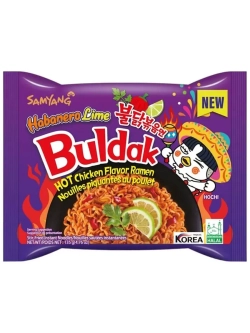 Лапша со вкусом курицы, перца Хабанеро и Лайма 135 г * 3 шт