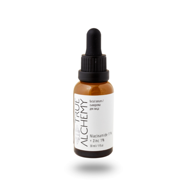 Сыворотка Facial Serum Niacinamide 11% + Zinc 1% 30мл (TRUE ALCHEMY)