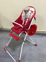 Стульчик для кормления АРТ-1684 (Мышка и цветок (красный))