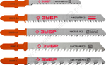 ЗУБР T-хвост., по дереву, 5шт., Набор полотен для лобзика (1595-S5)