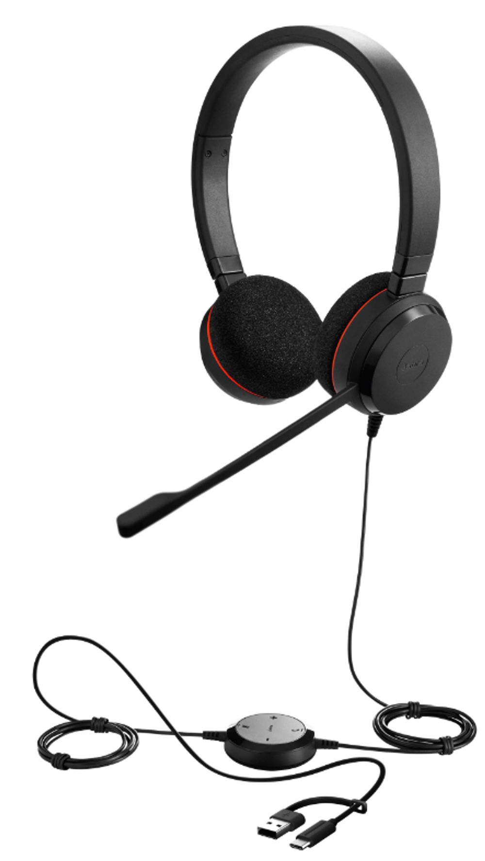 Гарнитура проводная Jabra Evolve 20 Stereo MS