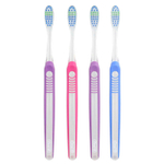 Oral-B, Улучшенная очищающая зубная щетка. мягкая добавка, 4 шт.