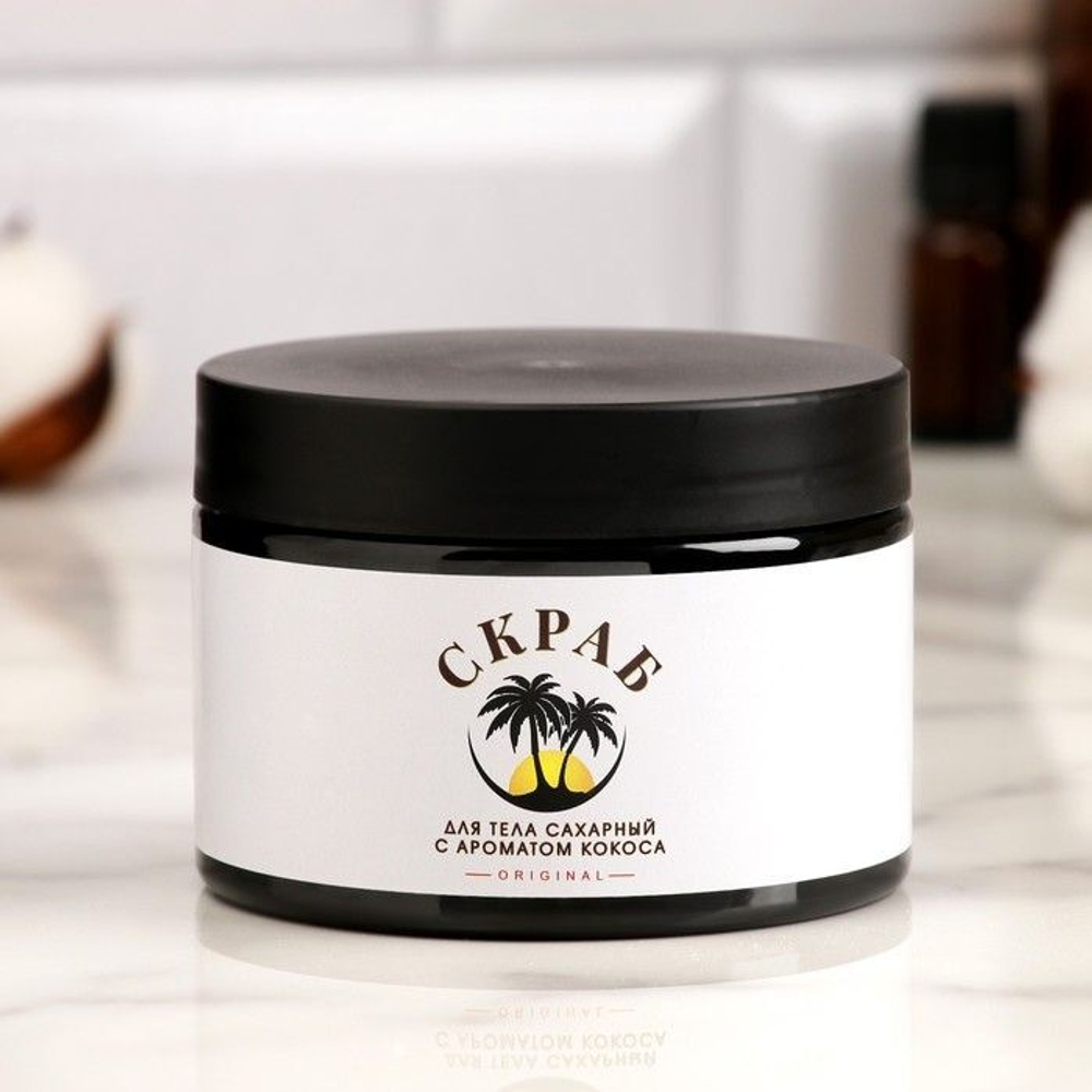 Сахарный скраб для тела «Кокос» - 320 мл.