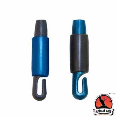 Коннектор серо-синий  (СТОНФ) d1,0мм (10шт.) 003.7871