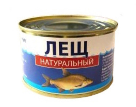 Лещ натуральный 230г. Браславрыба