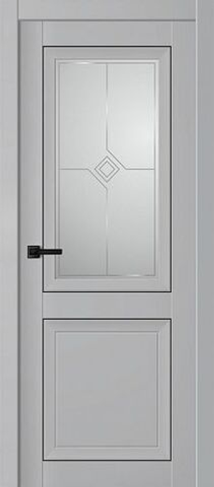 Межкомнатная дверь Двери Гуд Next ПО Серый бархат