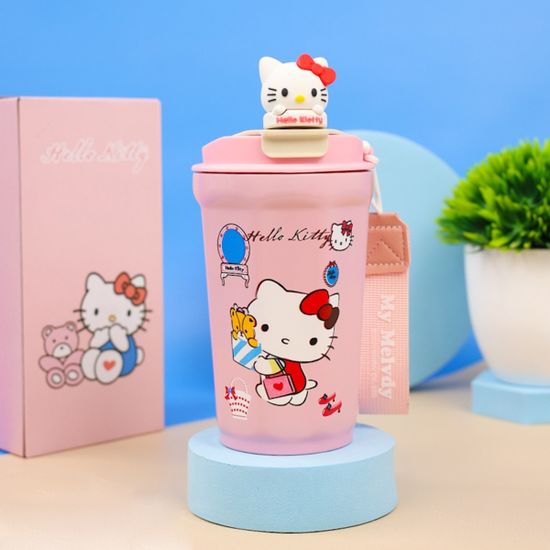 Термос My Melody Kitty розовый, 480 мл