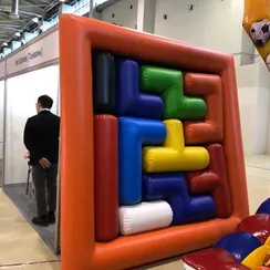 Надувной тетрис