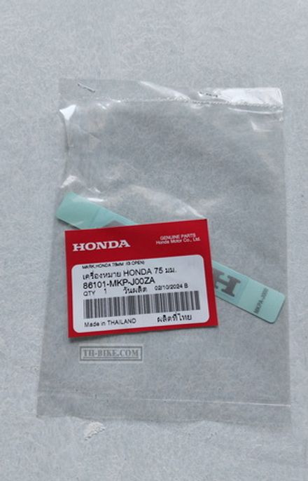 86101-MKP-J00ZA. MARK, HONDA (75MM) *TYPE1* (TYPE1 ). HONDA