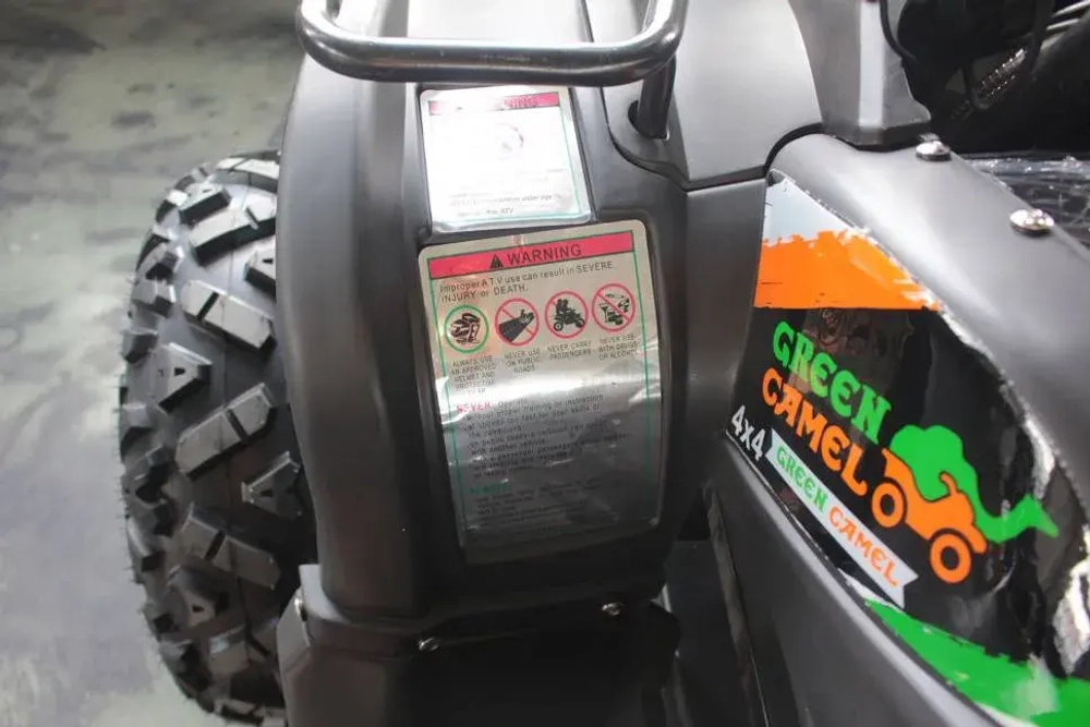 Электроквадроцикл Green Camel Сахара A4500 4x4 (72V 4000W R12 alum Дифференциал)