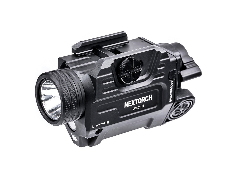 Фонарь подствольный Nextorch WL21R Dual-Light, пистолетный, 650 lm, красный ЛЦУ, на Picatinny.16340 650mAh (6 шт./уп.)