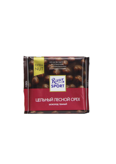 Шоколад "Ritter Sport" Цельный лесной орех 100 гр.