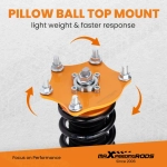 Front Rear Coilover Shock Absorber Set O/S подходит для автомобиля Honda CRV CR-V 2007-Onwards New lowering kit