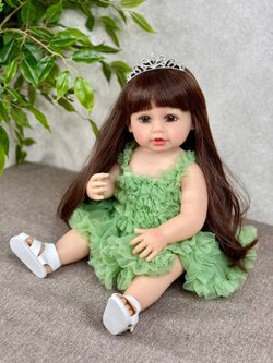 Кукла Реборн виниловая 55см в пакете (FA-567)