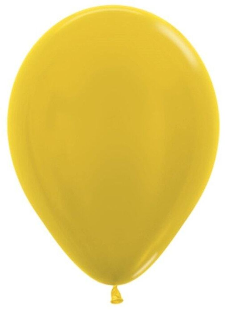 Металл Желтый 5"