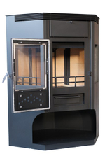 Печь-камин стальная "Сибирь" 15 кВт