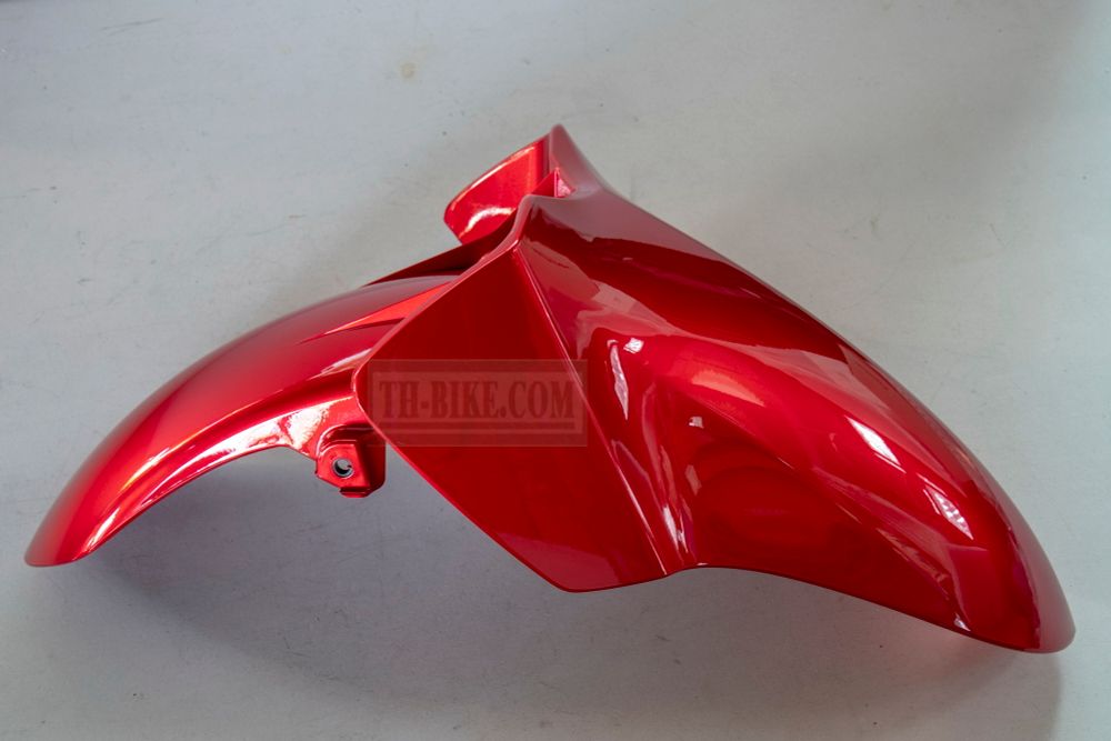 61100-KWN-900ZC, FENDER SET, FR.*R340C*. RED. Honda PCX. (R340C CANDY ROSY RED)
