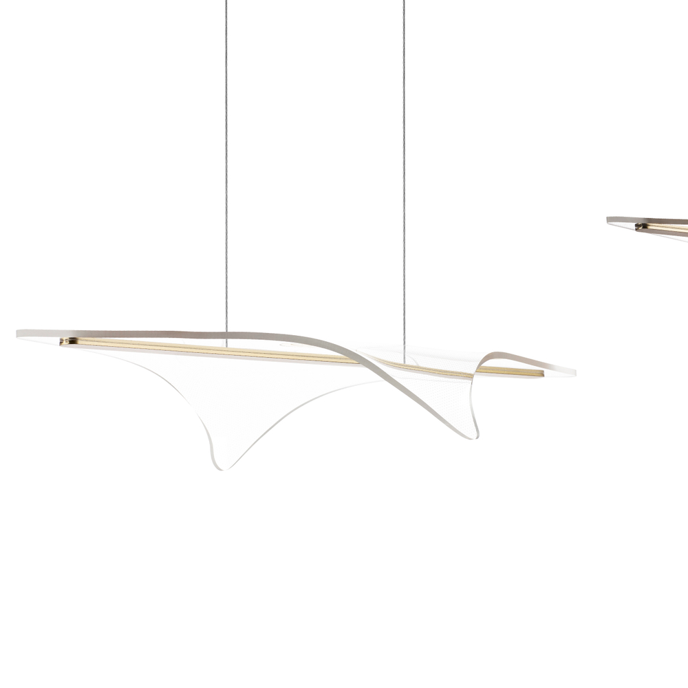 731323 Люстра VARESE 35W LED 3628LM 360G ЗОЛОТО 3000K