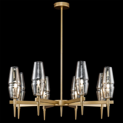 Люстра на штанге Maytoni H002PL-08G