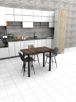 Обеденный стол "Риголетто темный" 110x70 см