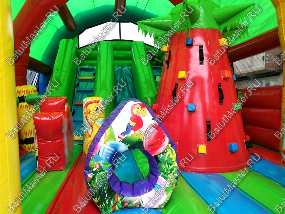 Коммерческий надувной батут "Русалочки" 8*6*5 м